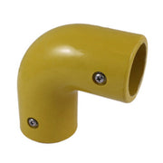 Guardrail - Round 90° Bend Connector, Profile: 2", Size: 2", Color: RAL1023-TrafficYellow, Resin: SMCBMC